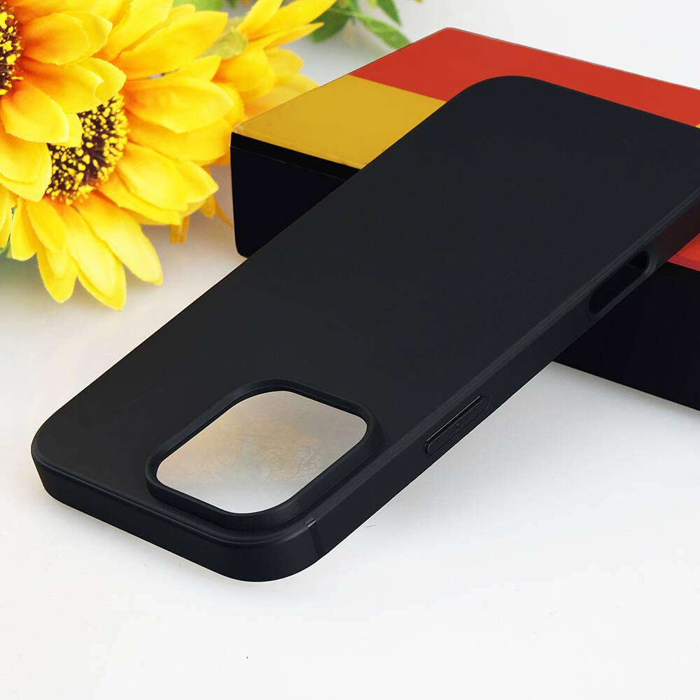 Apple iPhone 16 Pro Kılıf Zore İmax Silikon Siyah