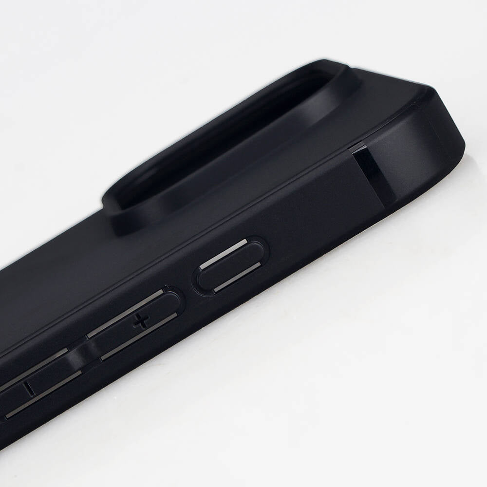 Apple iPhone 16 Pro Kılıf Zore İmax Silikon Siyah