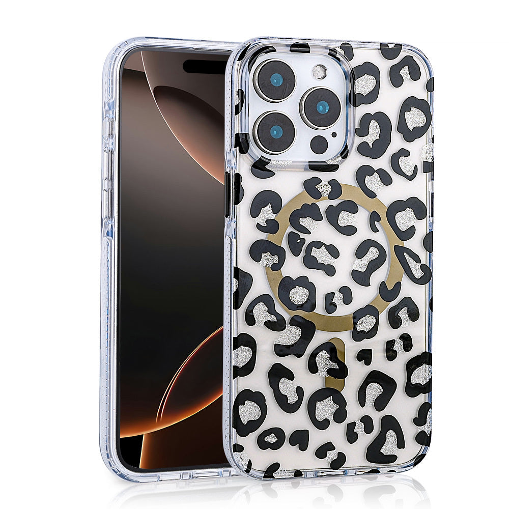 Apple iPhone 16 Pro Max Kılıf M-safe Şarj Özellikli Zore Jago Kapak Beyaz