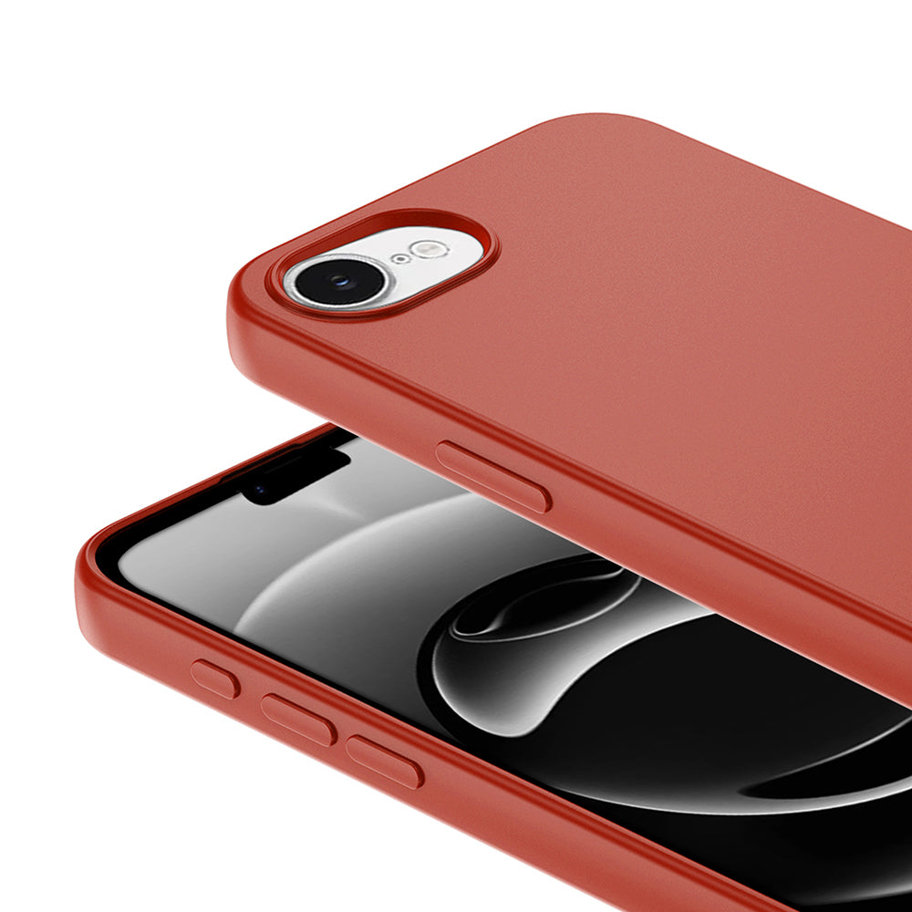 Apple iPhone 16E Kılıf Zore Mara Lansman Kapak Pembe