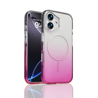 Apple iPhone 17 Kılıf M-Safe Şarj Özellikli Zore Septik Silikon Kapak Turkuaz