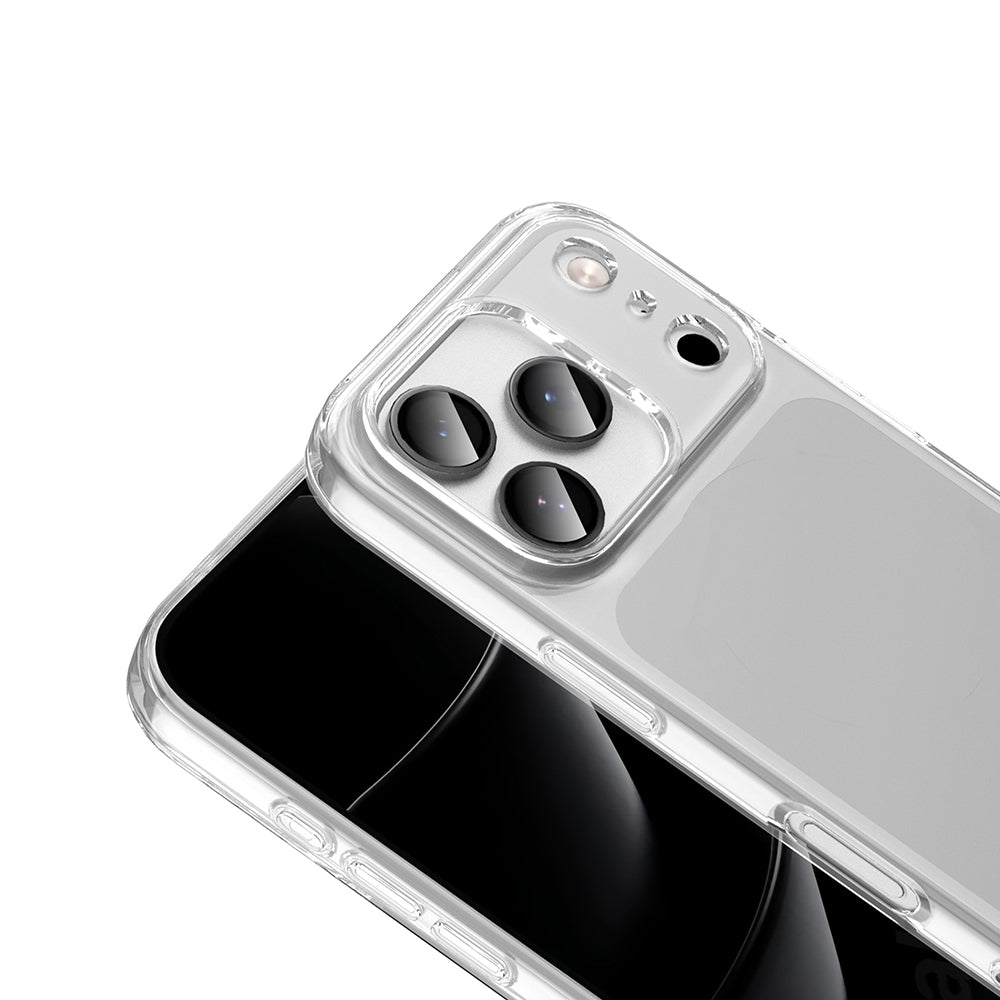 Apple iPhone 17 Pro Kılıf Zore Süper Silikon Kapak Şeffaf