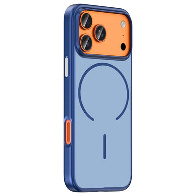Apple iPhone 17 Pro Max Kılıf M-Safe Şarj Özellikli Zore Lora PC Kapak