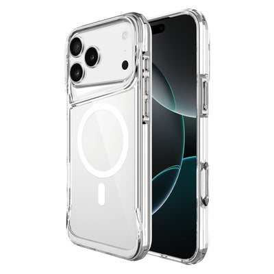 Apple iPhone 17 Pro Max Kılıf Zore M-safe Şarj Özellikli T-Max M-safe Kapak Şeffaf