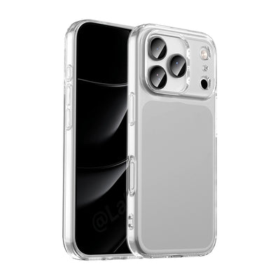 Apple iPhone 17 Pro Max Kılıf Zore Süper Silikon Kapak Şeffaf