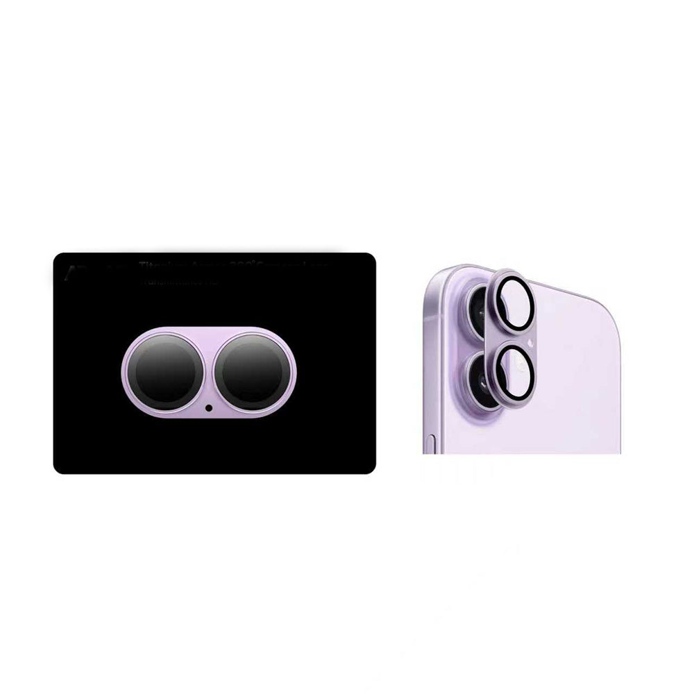 Apple iPhone 17 Zore CL-20 Kamera Lens Koruyucu Siyah