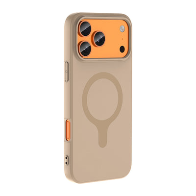 Apple iPhone 18 Pro Max Kılıf M-Safe Şarj Özellikli Zore Aris Silikon Kapak