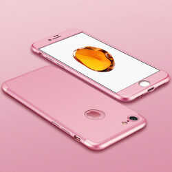 Apple iPhone 5 Kılıf Zore Ays Kapak Gold