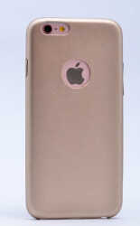 Apple iPhone 6 Kılıf Zore 1-1 Deri Soft Kapak Siyah