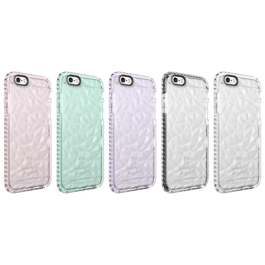 Apple iPhone 6 Kılıf Zore Buzz Kapak Pembe