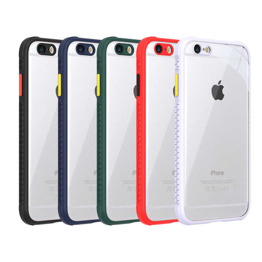 Apple iPhone 6 Kılıf Zore Kaff Kapak Koyu Yeşil