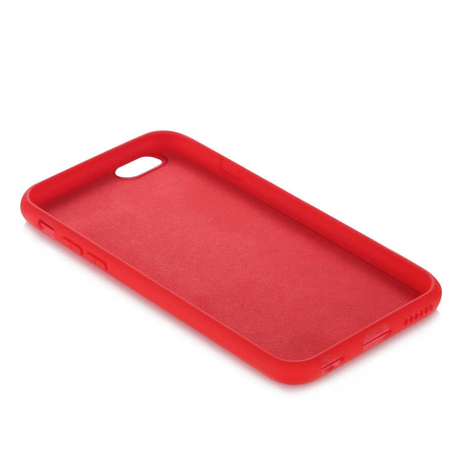 Apple iPhone 6 Kılıf Zore LSR Lansman Kapak Kırmızı