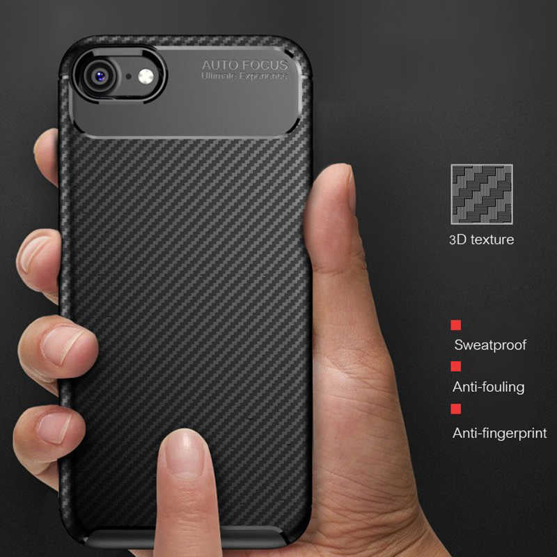 Apple iPhone 6 Kılıf Zore Negro Silikon Kapak Siyah