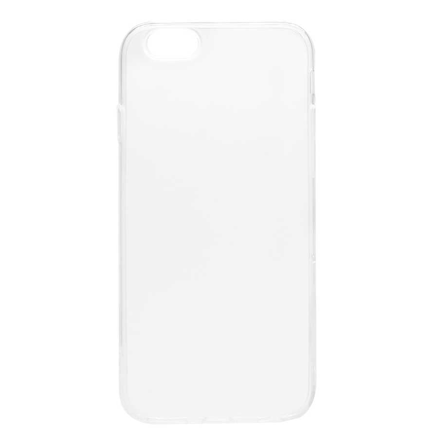 Apple iPhone 6 Kılıf Zore Süper Silikon Kapak Renksiz