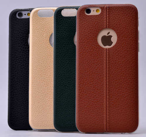 Apple iPhone 6 Plus Kılıf Zore Epix Silikon Siyah