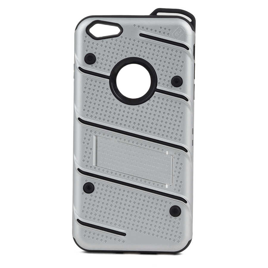 Apple iPhone 6 Plus Kılıf Zore İron Kapak Yeşil