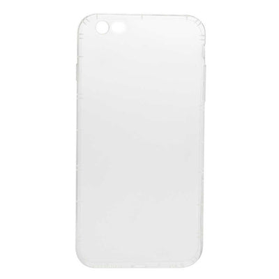 Apple iPhone 6 Plus Kılıf Zore Süper Silikon Kapak Renksiz