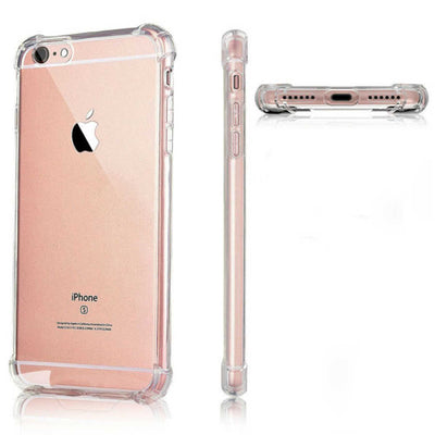 Apple iPhone 7 Kılıf Zore Nitro Anti Shock Silikon Renksiz