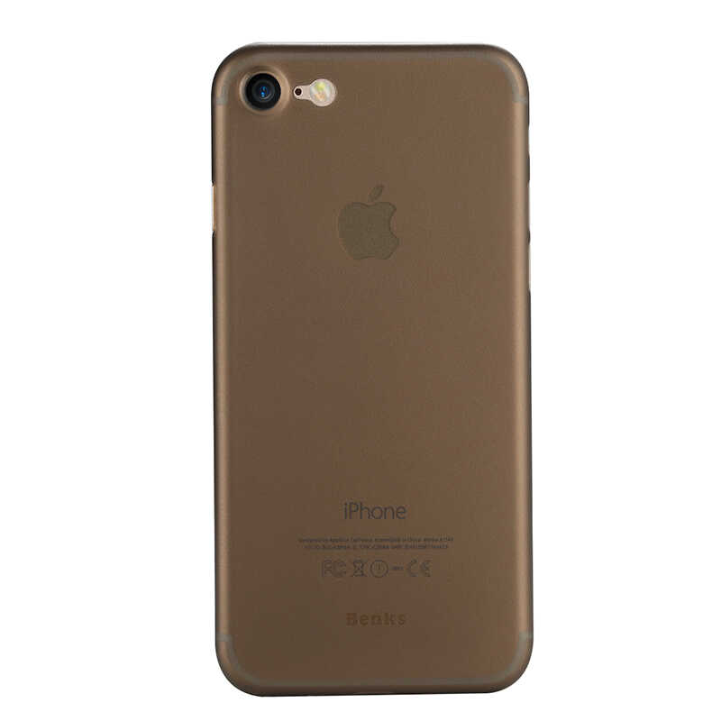 Apple iPhone 7 Kılıf Zore 1.Kalite PP Silikon Siyah