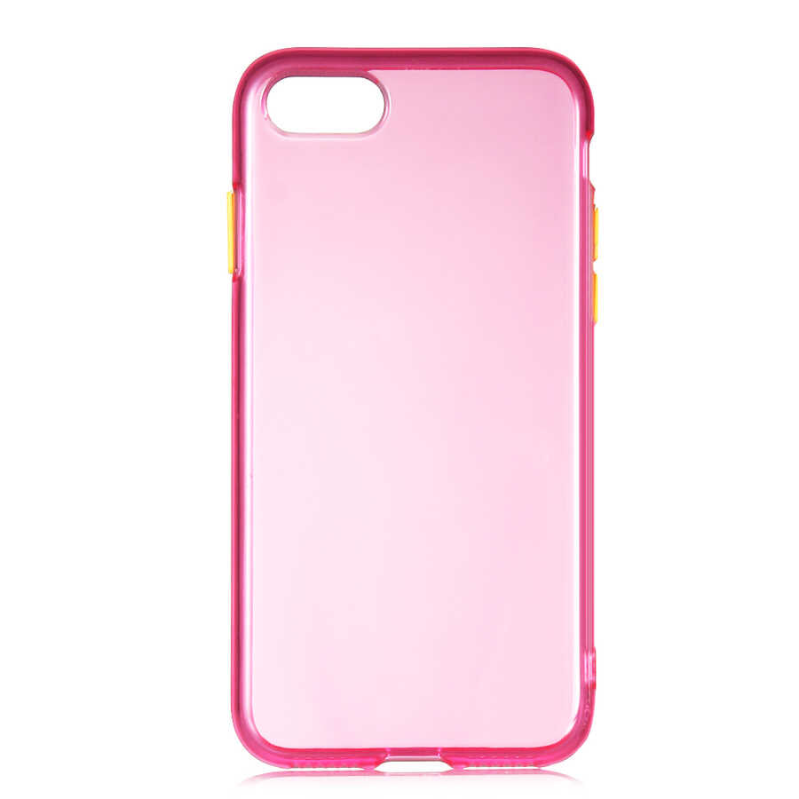 Apple iPhone 7 Kılıf Zore Bistro Kapak Pembe