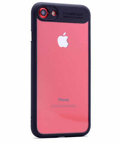 Apple iPhone 7 Kılıf Zore Buttom Kapak Mavi