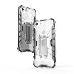 Apple iPhone 7 Kılıf Zore Klik Silikon Kırmızı