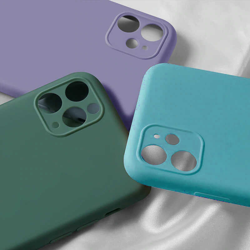 Apple iPhone 7 Kılıf Zore LSR Lansman Kapak Koyu Yeşil