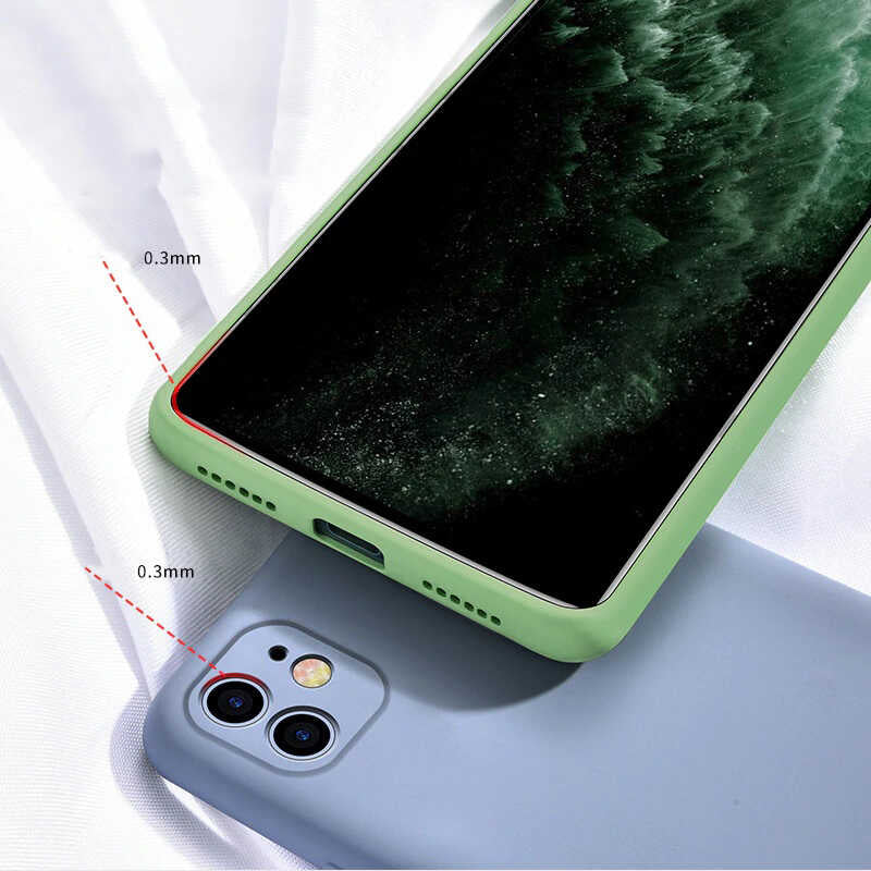 Apple iPhone 7 Kılıf Zore LSR Lansman Kapak Açık Yeşil