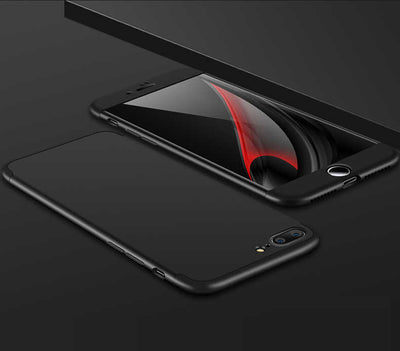 Apple iPhone 7 Plus Kılıf Zore Ays Kapak Siyah