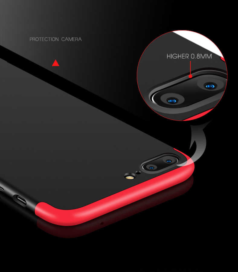 Apple iPhone 7 Plus Kılıf Zore Ays Kapak Rose Gold