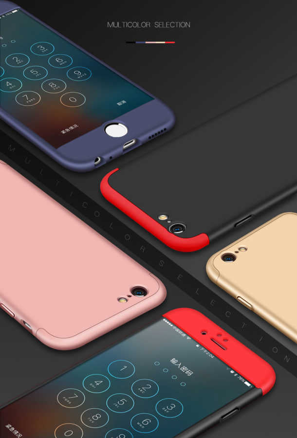 Apple iPhone 7 Plus Kılıf Zore Ays Kapak Rose Gold