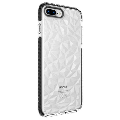 Apple iPhone 7 Plus Kılıf Zore Buzz Kapak Siyah