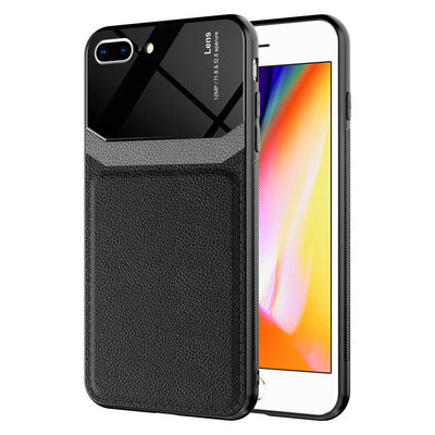 Apple iPhone 7 Plus Kılıf Zore Emiks Kapak Siyah