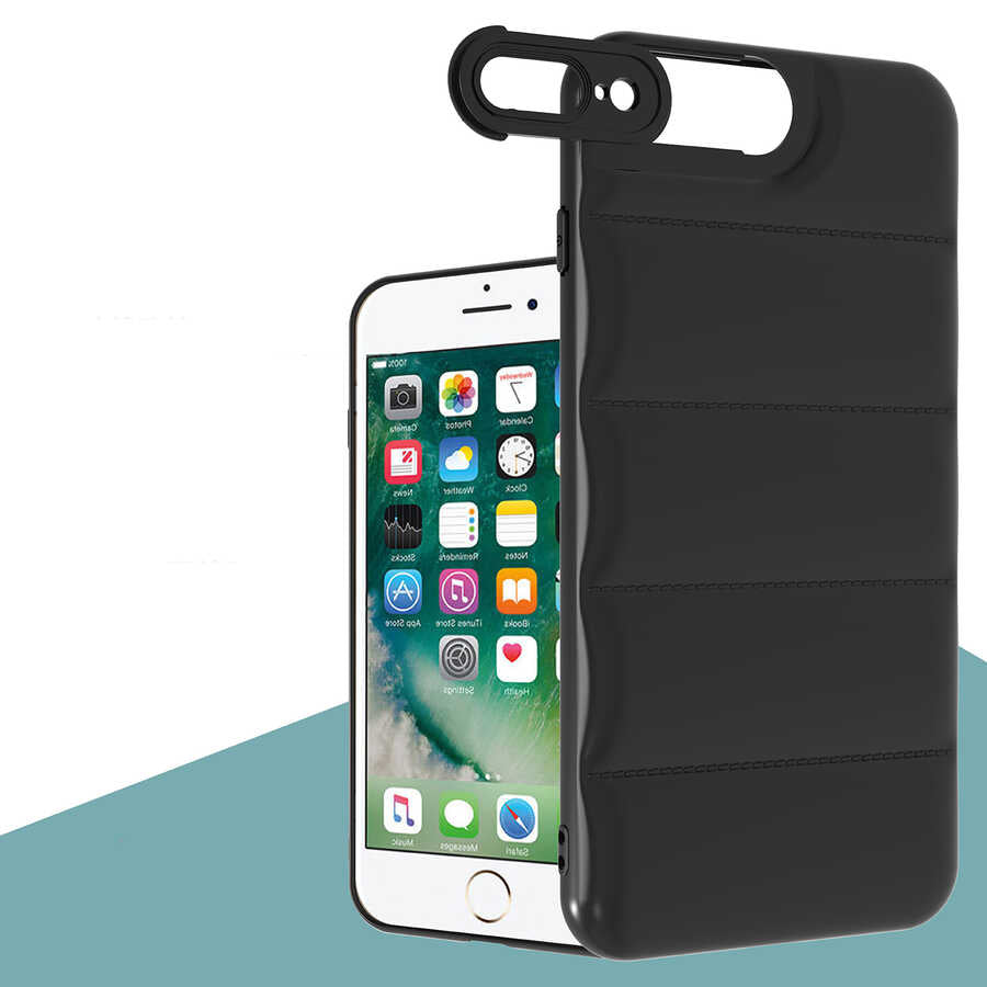 Apple iPhone 7 Plus Kılıf Zore Kasis Kapak Kırmızı