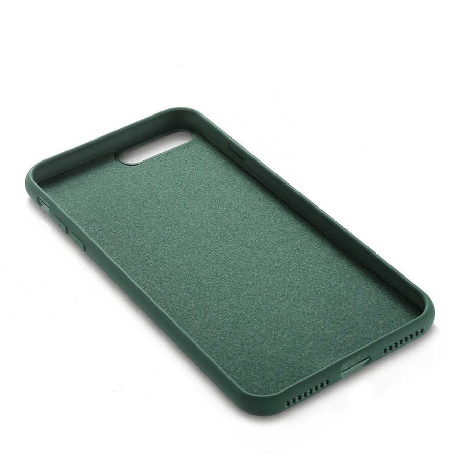Apple iPhone 7 Plus Kılıf Zore LSR Lansman Kapak Siyah