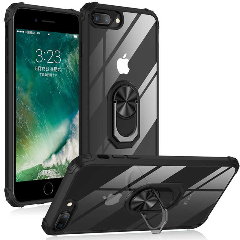 Apple iPhone 8 Plus Kılıf Zore Mola Kapak Yeşil