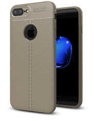 Apple iPhone 7 Plus Kılıf Zore Niss Silikon Kapak Kırmızı