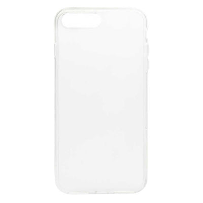 Apple iPhone 7 Plus Kılıf Zore Süper Silikon Kapak Renksiz