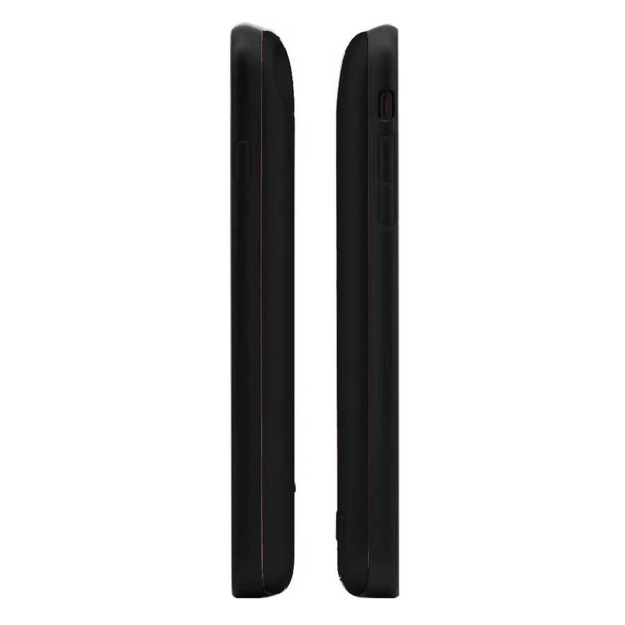 Apple iPhone 7 Plus Zore 8000 mAh Şarjlı Kılıf Siyah