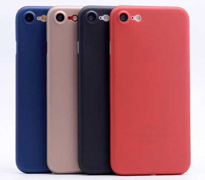 Apple iPhone 8 Kılıf Zore 1.Kalite PP Silikon Transparan Siyah