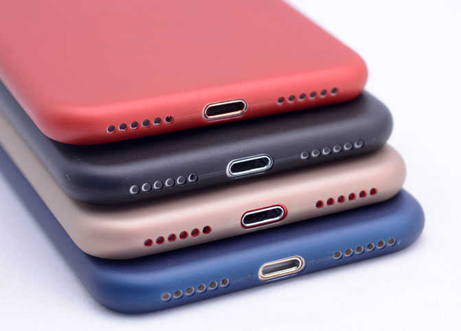 Apple iPhone 8 Kılıf Zore 1.Kalite PP Silikon Yeşil
