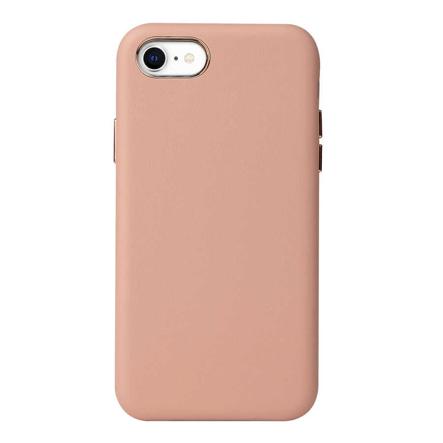 Apple iPhone 8 Kılıf Zore Eyzi Kapak Pembe