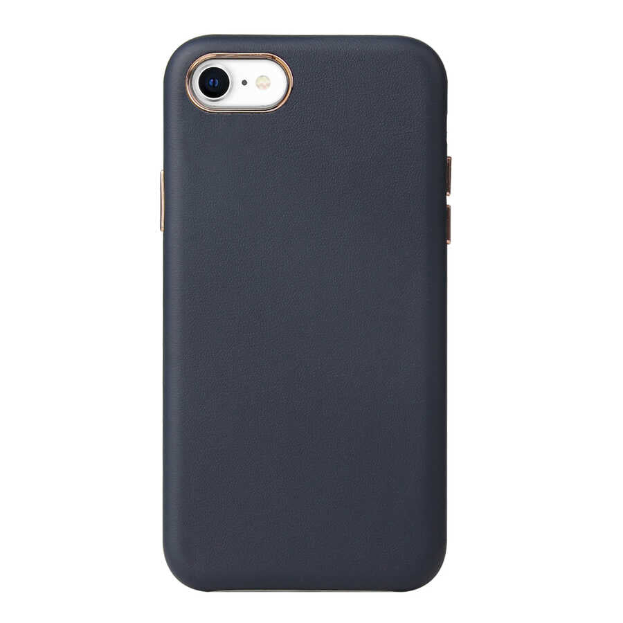 Apple iPhone 8 Kılıf Zore Eyzi Kapak Lacivert