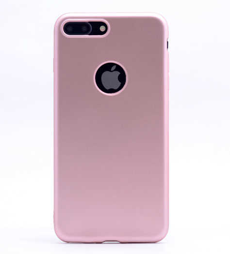 Apple iPhone 8 Kılıf Zore Premier Silikon Kapak Rose Gold