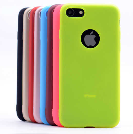 Apple iPhone 8 Kılıf Zore Premier Silikon Kapak Pembe
