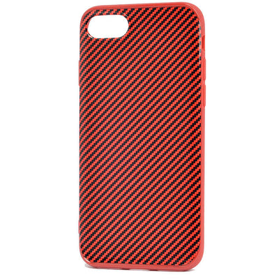 Apple iPhone 8 Kılıf Zore Vio Kapak Kırmızı