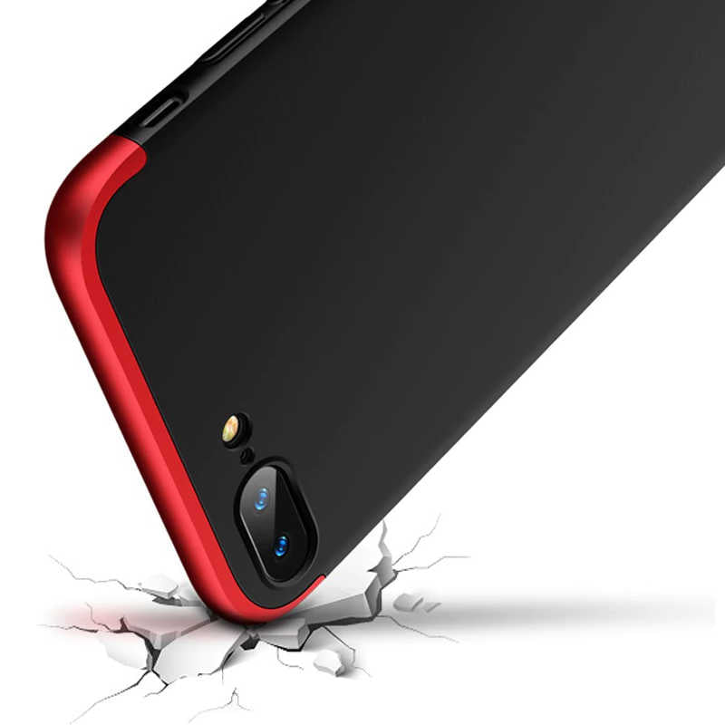 Apple iPhone 8 Plus Kılıf Zore Ays Kapak Siyah