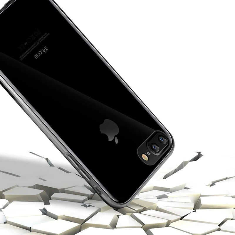 Apple iPhone 8 Plus Kılıf Zore Enjoy Kapak Renksiz