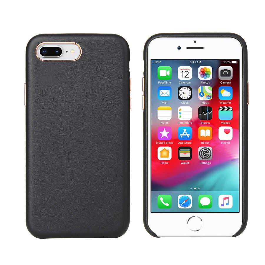 Apple iPhone 8 Plus Kılıf Zore Eyzi Kapak Pembe