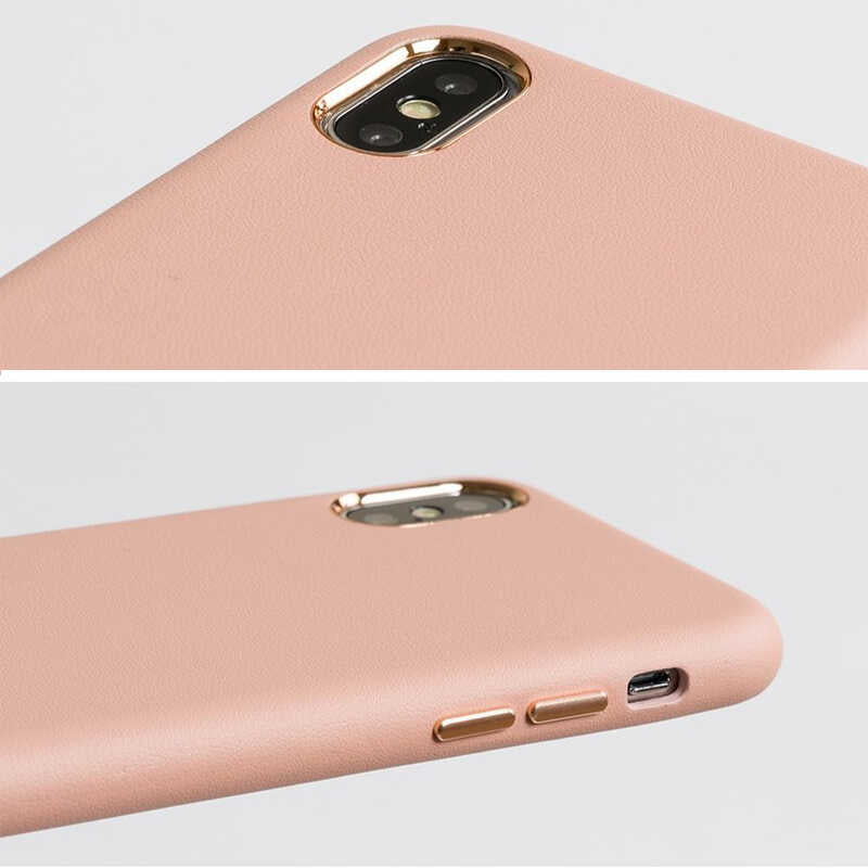 Apple iPhone 8 Plus Kılıf Zore Eyzi Kapak Pembe